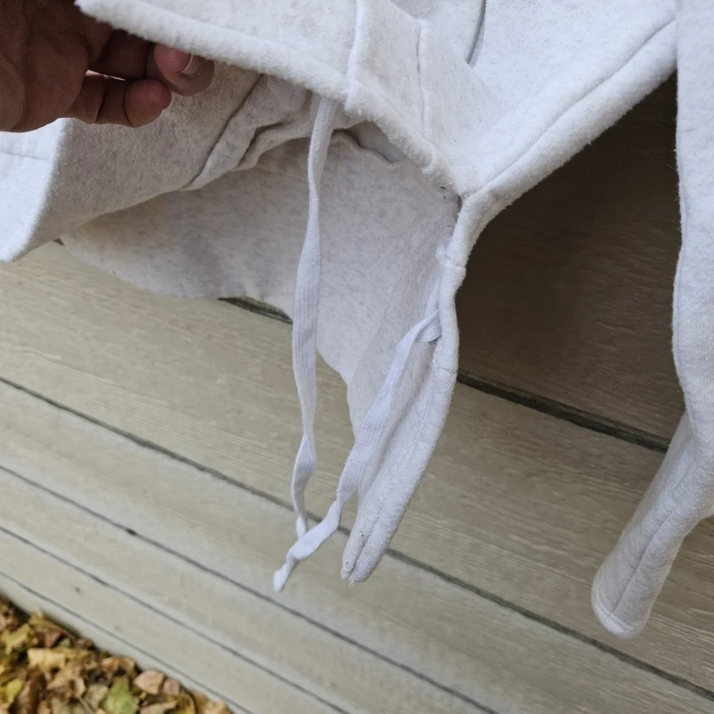 Fabletics Rayna hoodie in Vanilla Heather XS relaxed fit - Picture 5 of 9